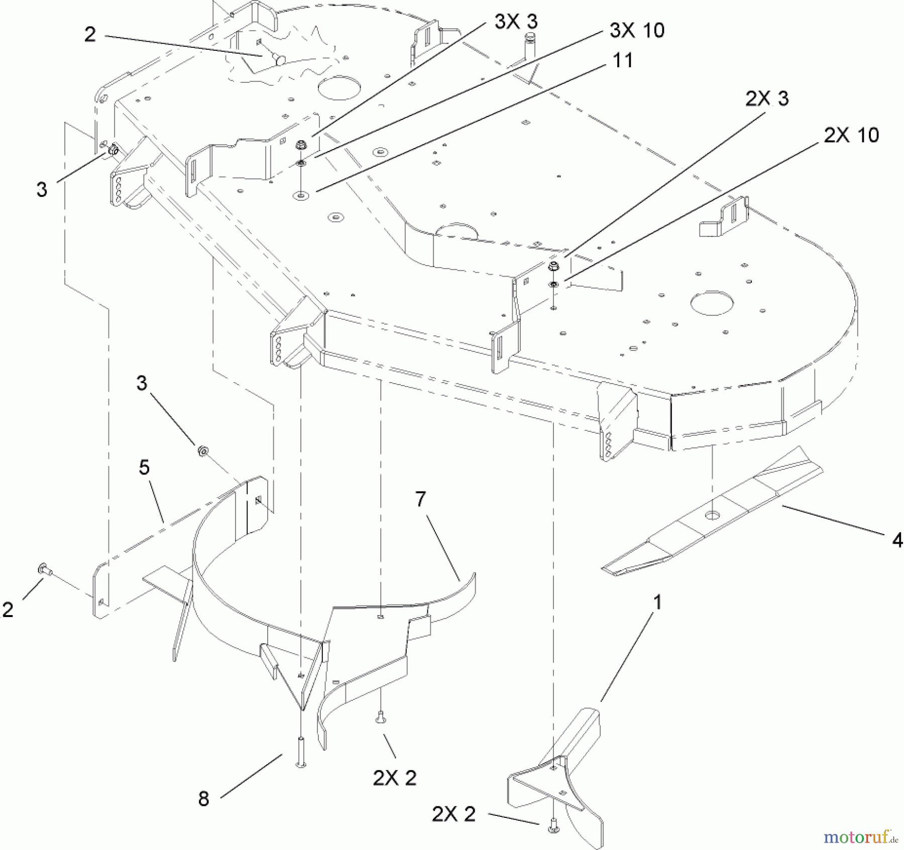 Toro Neu Accessories, Mower 79156 - Toro 52
