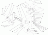 Toro 71300 (12-32XL) - 12-32XL Lawn Tractor, 2000 (200000001-200999999) Ersatzteile STEERING COMPONENTS ASSEMBLY