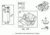 Toro 71301 (12.5-32XLE) - 12.5-32XLE Lawn Tractor, 2001 (210000001-210999999) Ersatzteile CRANKCASE ASSEMBLY ENGINE BRIGGS AND STRATTON MODEL 288707-1142-E1