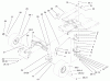 Toro 71301 (12.5-32XLE) - 12.5-32XLE Lawn Tractor, 2001 (210000001-210999999) Ersatzteile STEERING ASSEMBLY