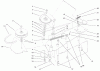 Toro 79160 - 44" Vac Bagger, TimeCutter ZX Riding Mowers, 2006 (260000001-260999999) Ersatzteile DRIVE COMPONENT ASSEMBLY