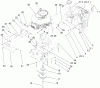 Toro 71428 (XL 380H) - XL 380H Lawn Tractor, 2005 (250000001-250999999) Ersatzteile ENGINE ASSEMBLY