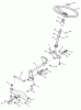 Toro 72-08BP01 (A-90) - A-90 36" 4-Speed Tractor, 1977 Ersatzteile FRONT AXLE AND STEERING