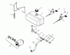 Toro 72-08BP01 (A-90) - A-90 36" 4-Speed Tractor, 1977 Ersatzteile FUEL AND EXHAUST SYSTEMS