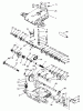 Toro 72040 (244-5) - 244-5 Yard Tractor, 1993 (3900001-3999999) Ersatzteile TRANSAXLE PEERLESS MODEL NO. 801-062
