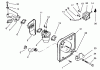 Toro 72041 (244-H) - 244-H Yard Tractor, 1993 (3900001-3999999) Ersatzteile CARBURETOR AND FUEL PUMP