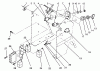 Toro 72041 (244-H) - 244-H Yard Tractor, 1993 (3900001-3999999) Ersatzteile DASH ASSEMBLY