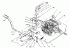 Toro 72042 (264-6) - 264-6 Yard Tractor, 1994 (4900001-4999999) Ersatzteile HYDRO BRAKE