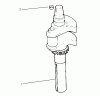 Toro 72103 (268-H) - 268-H Yard Tractor, 1995 (5900001-5900600) Ersatzteile CRANKSHAFT (KOHLER ENGINE CV14S-PS1472) #2