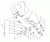 Toro 72103 (268-H) - 268-H Yard Tractor, 1995 (5900001-5900600) Ersatzteile ENGINE CONTROLS (KOHLER ENGINE CV16S-PS61514)