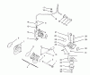 Toro 72103 (268-H) - 268-H Yard Tractor, 1995 (5900001-5900600) Ersatzteile FUEL SYSTEM (KOHLER ENGINE CV-14S-PS1472)