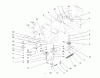 Toro 72103 (268-H) - 268-H Yard Tractor, 1995 (5900001-5900600) Ersatzteile GEAR DRIVE COMPONENTS