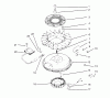 Toro 72103 (268-H) - 268-H Yard Tractor, 1995 (5900001-5900600) Ersatzteile IGNITION/ELECTRICAL (KOHLER ENGINE CV14S-PS1472)