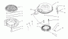 Toro 72103 (268-H) - 268-H Yard Tractor, 1995 (5900001-5900600) Ersatzteile IGNITION/ELECTRICAL (KOHLER ENGINE CV16S-PS61514)