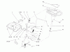 Toro 72103 (268-H) - 268-H Yard Tractor, 1995 (5900001-5900600) Ersatzteile STEERING WHEEL AND TILT