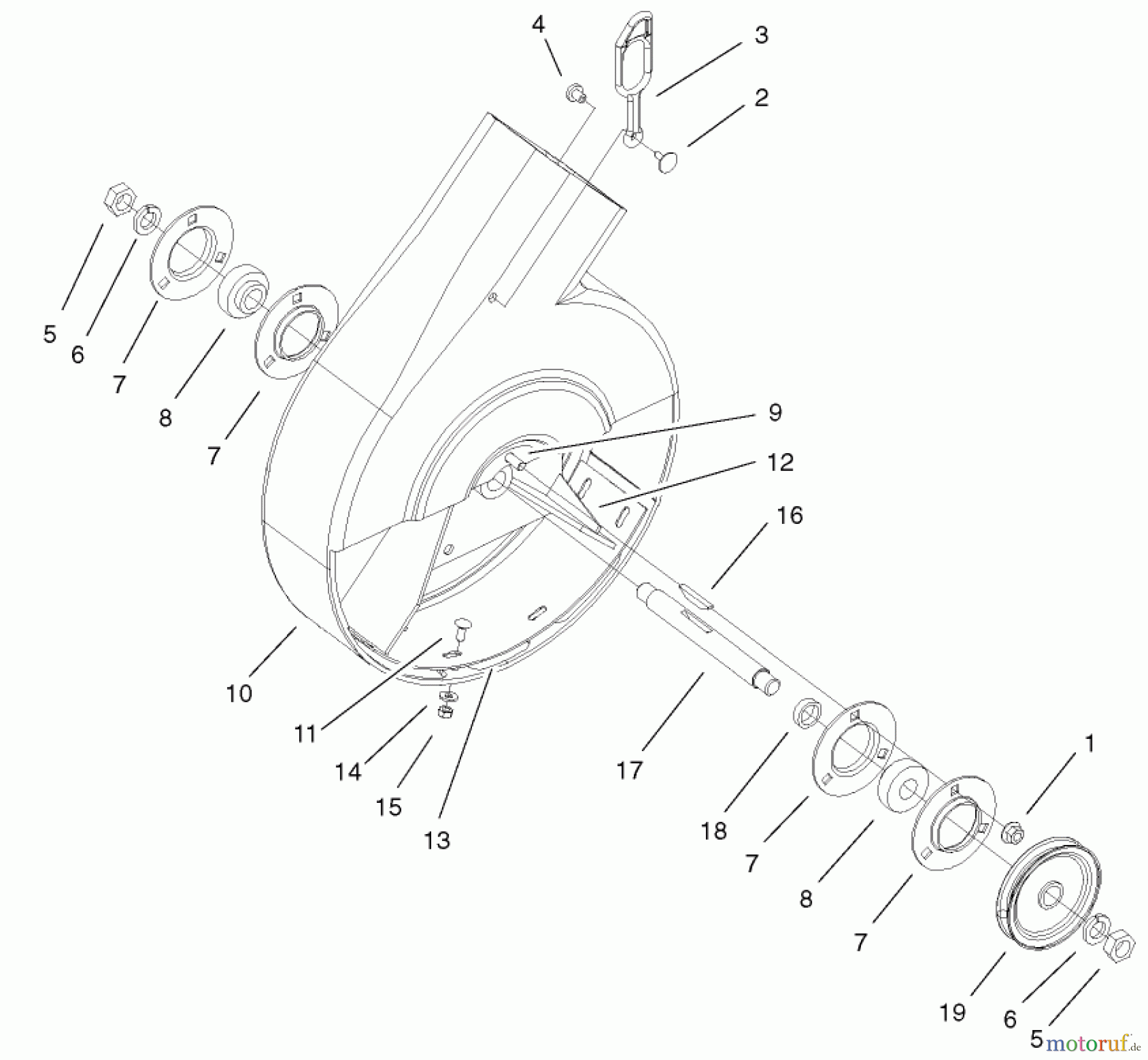 Toro Neu Accessories, Mower 79161 - Toro 44