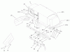 Toro 79161 - 44" Vac-Bagger, TimeCutter ZX Riding Mowers, 2006 (260000001-260999999) Ersatzteile BAG TOP ASSEMBLY