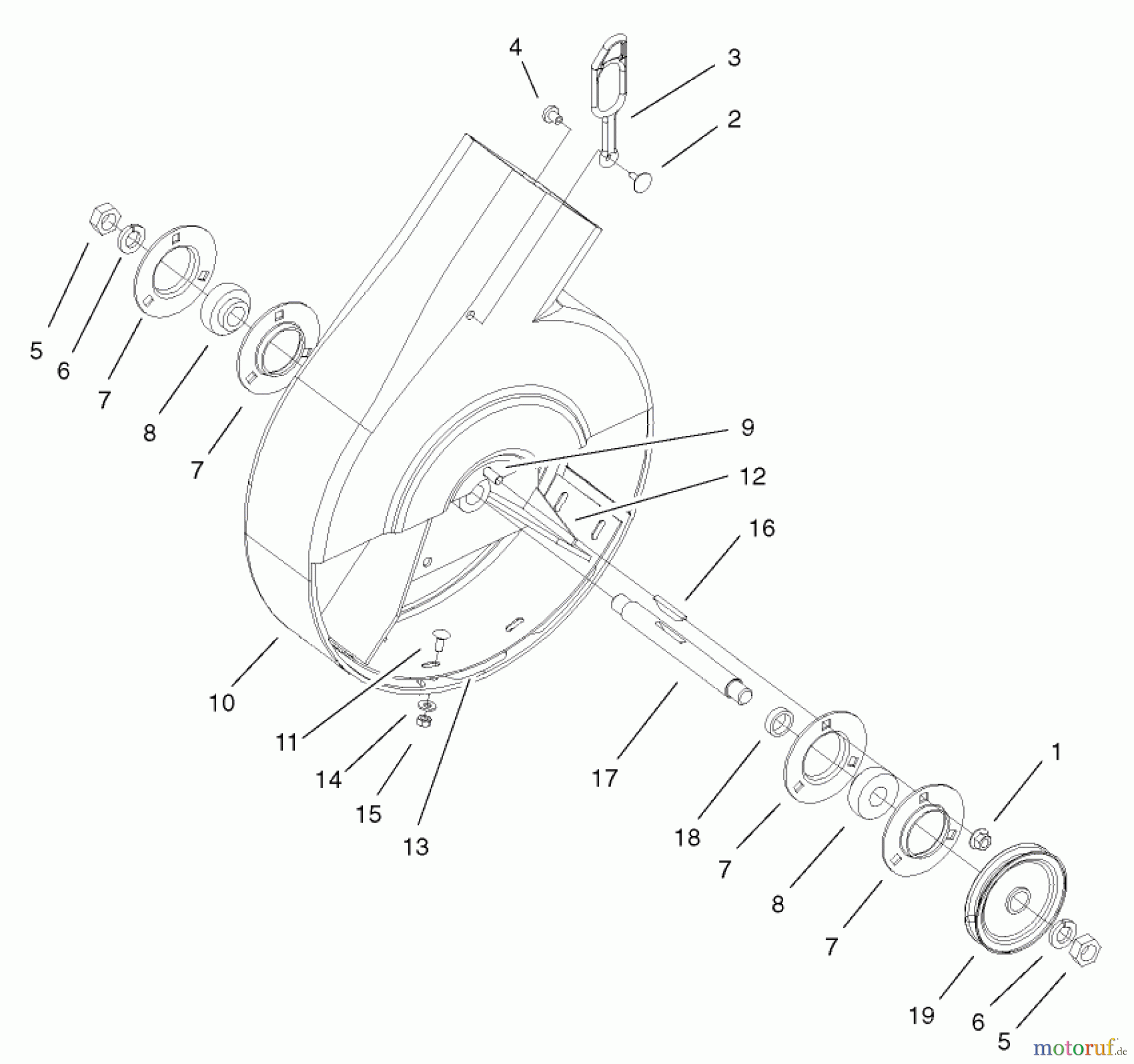 Toro Neu Accessories, Mower 79161 - Toro 44