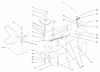 Toro 79161 - 44" Vac-Bagger, TimeCutter ZX Riding Mowers, 2006 (260000001-260999999) Ersatzteile DRIVE COMPONENT ASSEMBLY