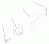 Toro 72045 (265-6) - 265-6 Lawn and Garden Tractor, 1998 (8900400-8999999) Ersatzteile EXHAUST