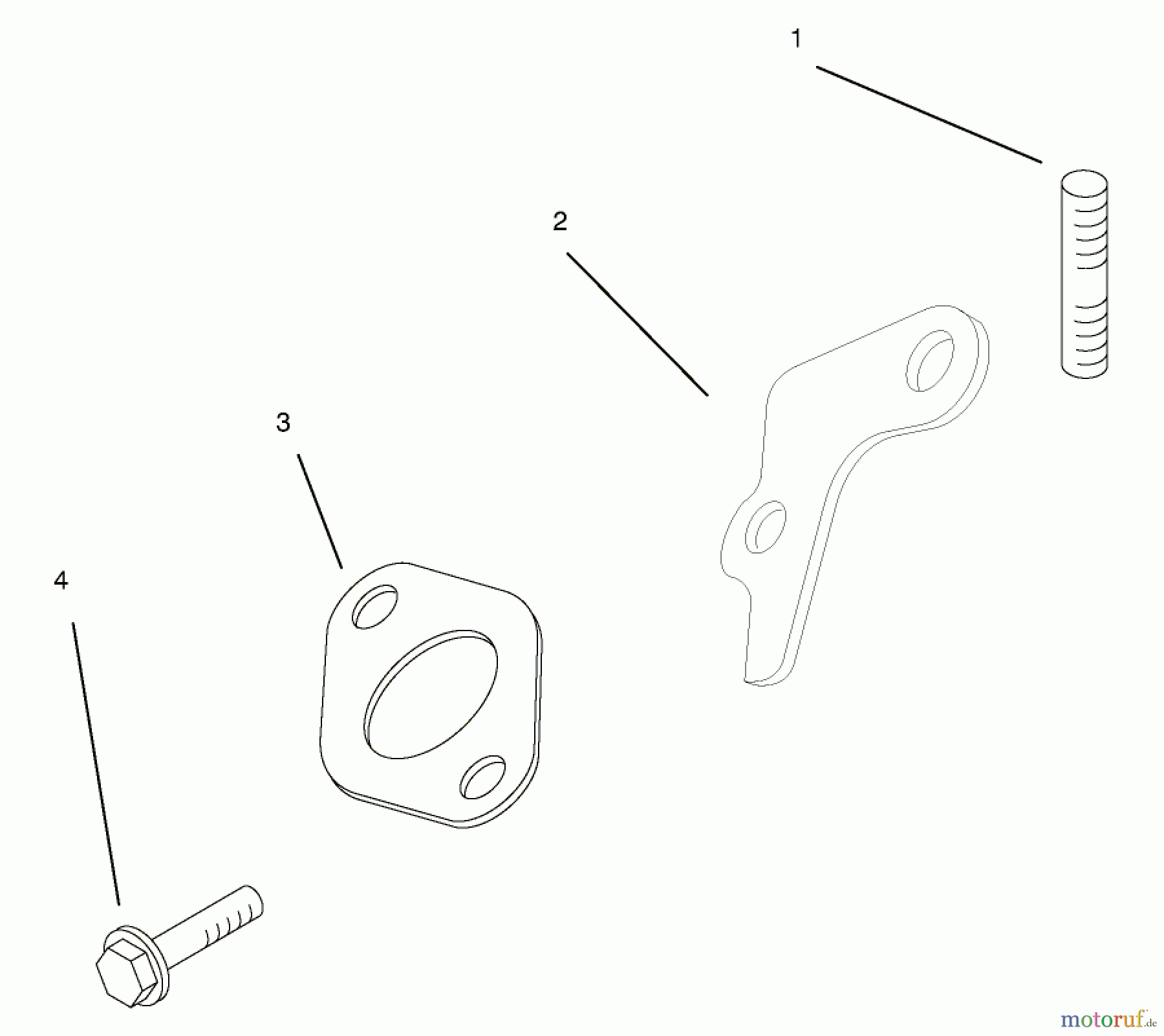Toro Neu Mowers, Lawn & Garden Tractor Seite 1 72045 (265-6) - Toro 265-6 Lawn and Garden Tractor, 1998 (8900400-8999999) EXHAUST