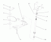 Toro 72045 (265-6) - 265-6 Lawn and Garden Tractor, 1998 (8900400-8999999) Ersatzteile LOWER STEERING