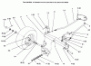 Toro 72045 (265-6) - 265-6 Yard Tractor, 1996 (6900001-6999999) Ersatzteile FRONT AXLE