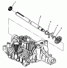 Toro 72064 (265-H) - 265-H Lawn and Garden Tractor, 1996 (6900001-6999999) Ersatzteile AXLE SHAFT
