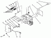 Toro 72064 (265-H) - 265-H Lawn and Garden Tractor, 1996 (6900001-6999999) Ersatzteile CYLINDER HEAD/VALVE/BREATHER