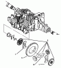 Toro 72064 (265-H) - 265-H Lawn and Garden Tractor, 1996 (6900001-6999999) Ersatzteile DIFFERENTIAL GEAR