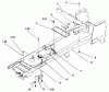 Toro 72064 (265-H) - 265-H Lawn and Garden Tractor, 1996 (6900001-6999999) Ersatzteile FRAME