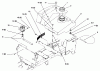 Toro 72064 (265-H) - 265-H Lawn and Garden Tractor, 1996 (6900001-6999999) Ersatzteile FUEL TANK AND HYDRO RESERVOIR