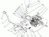 Toro 72064 (265-H) - 265-H Lawn and Garden Tractor, 1996 (6900001-6999999) Ersatzteile HYDRO BRAKE
