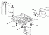Toro 72064 (265-H) - 265-H Lawn and Garden Tractor, 1996 (6900001-6999999) Ersatzteile OIL PAN/LUBRICATION