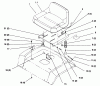 Toro 72064 (265-H) - 265-H Lawn and Garden Tractor, 1996 (6900001-6999999) Ersatzteile SEAT