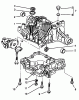 Toro 72064 (265-H) - 265-H Lawn and Garden Tractor, 1996 (6900001-6999999) Ersatzteile TRANSAXLE CASE
