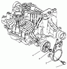 Toro 72064 (265-H) - 265-H Lawn and Garden Tractor, 1997 (7900001-7999999) Ersatzteile BRAKE