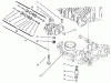 Toro 72064 (265-H) - 265-H Lawn and Garden Tractor, 1997 (7900001-7999999) Ersatzteile CENTER CASE