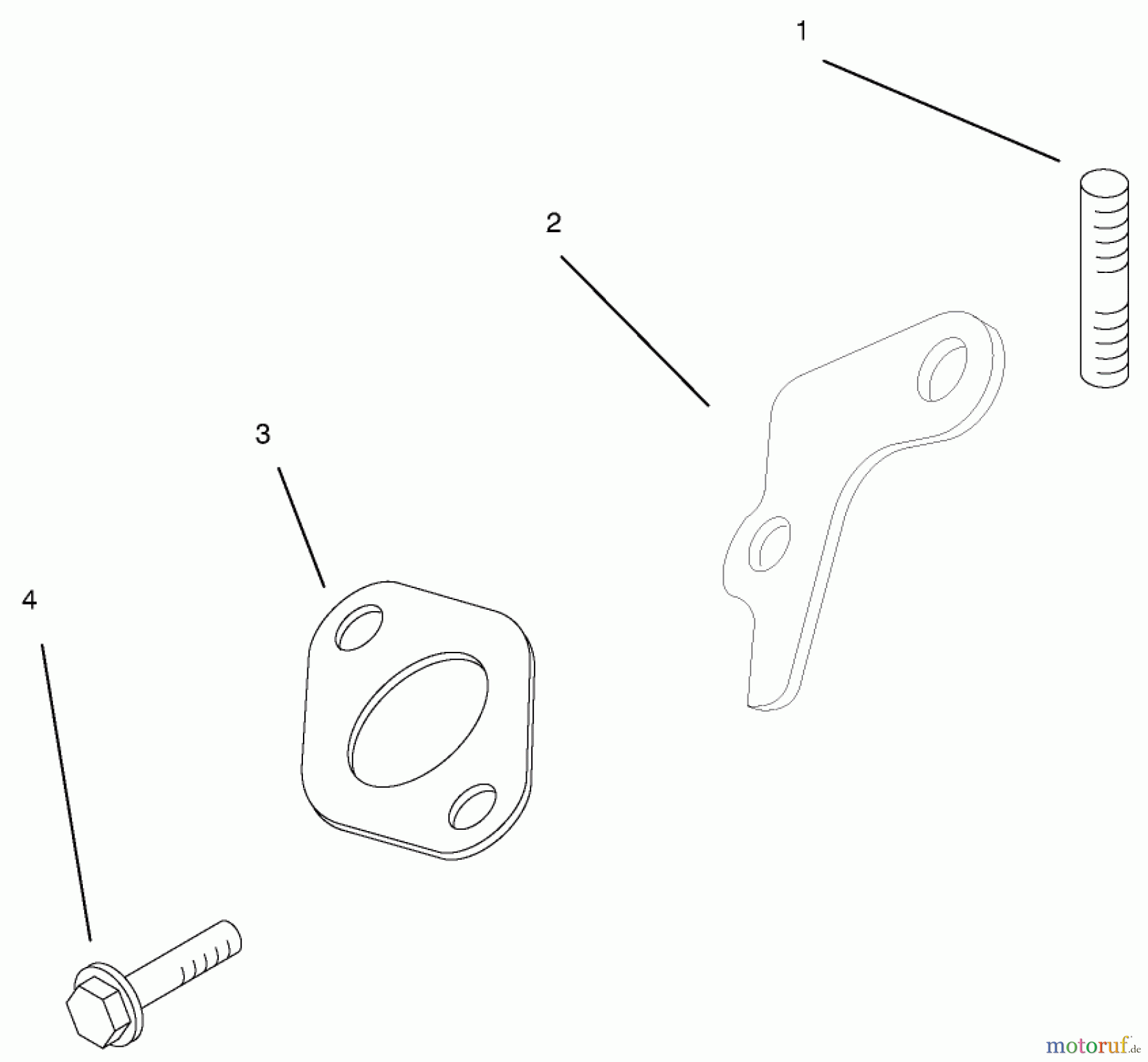  Toro Neu Mowers, Lawn & Garden Tractor Seite 1 72064 (265-H) - Toro 265-H Lawn and Garden Tractor, 1997 (7900001-7999999) EXHAUST