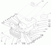 Toro 72064 (265-H) - 265-H Lawn and Garden Tractor, 1997 (7900001-7999999) Ersatzteile HOOD AND GRILL