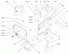 Toro 72064 (265-H) - 265-H Lawn and Garden Tractor, 1997 (7900001-7999999) Ersatzteile HOODSTAND AND FIREWALL