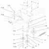 Toro 72064 (265-H) - 265-H Lawn and Garden Tractor, 1997 (7900001-7999999) Ersatzteile HYDRO DRIVE COMPONENTS