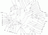 Toro 72064 (265-H) - 265-H Lawn and Garden Tractor, 1997 (7900001-7999999) Ersatzteile LIFT LEVER AND HEIGHT OF CUT