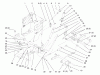 Toro 72046 (265-H) - 265-H Lawn and Garden Tractor, 1998 (8900001-8900399) Ersatzteile LIFT LEVER AND HEIGHT OF CUT