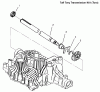 Toro 72048 (265-H) - 265-H Lawn and Garden Tractor, 1999 (9900001-9999999) Ersatzteile AXLE SHAFT