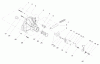 Toro 72050 (265-H) - 265-H Lawn and Garden Tractor, 2000 (200000001-200999999) Ersatzteile BRAKE ASSEMBLY