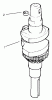 Toro 72050 (265-H) - 265-H Lawn and Garden Tractor, 2000 (200000001-200999999) Ersatzteile CRANKSHAFT #1