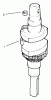 Toro 72050 (265-H) - 265-H Lawn and Garden Tractor, 2000 (200000001-200999999) Ersatzteile CRANKSHAFT #2