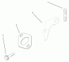 Toro 72050 (265-H) - 265-H Lawn and Garden Tractor, 2000 (200000001-200999999) Ersatzteile EXHAUST #2