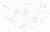 Toro 72050 (265-H) - 265-H Lawn and Garden Tractor, 2000 (200000001-200999999) Ersatzteile FRONT AXLE ASSEMBLY